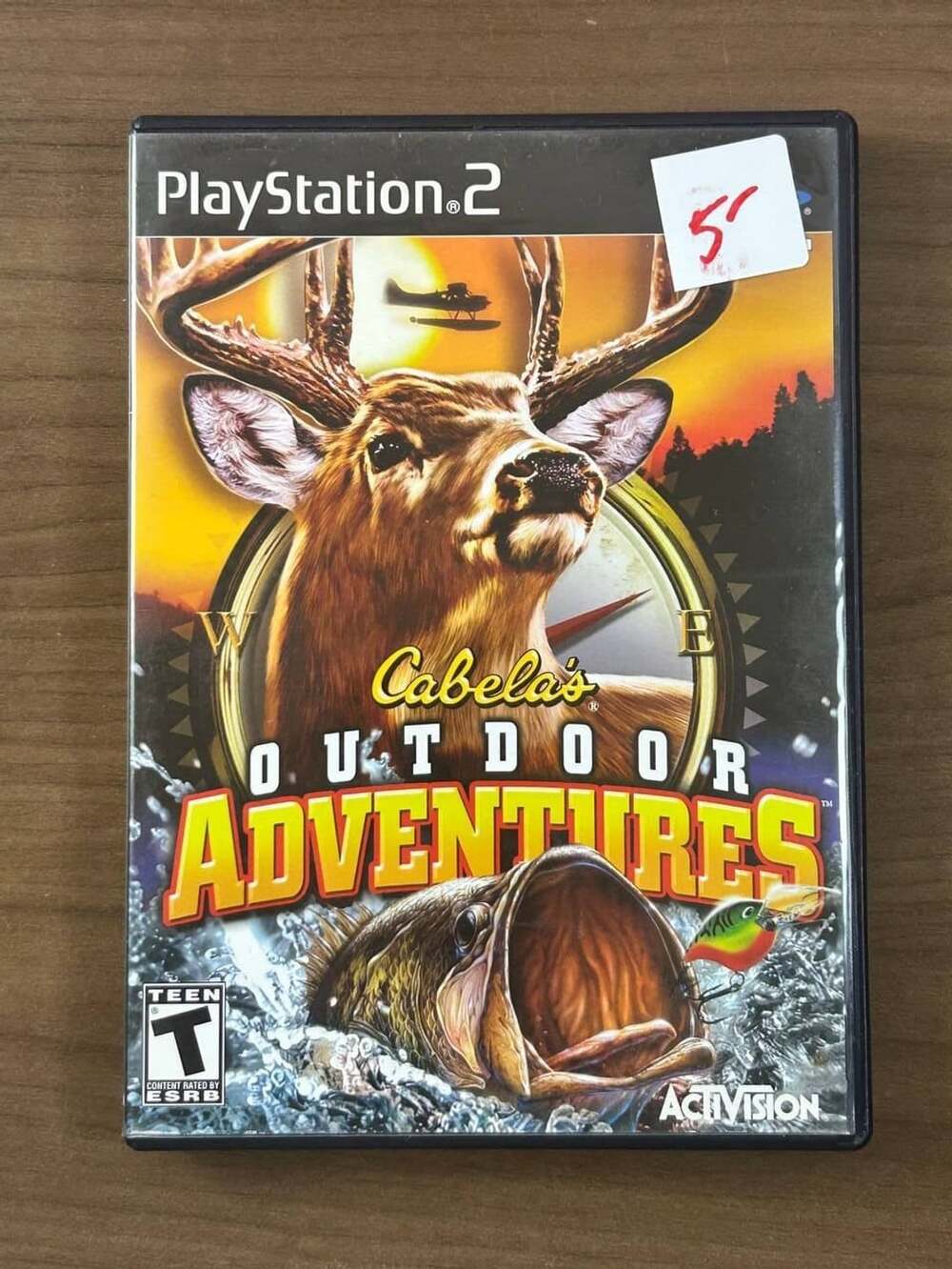 Cabela’s Outdoor Adventures PS2 PlayStation 2 2009 Complete w/ Manual
